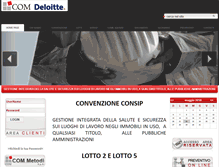 Tablet Screenshot of convenzione8108.net